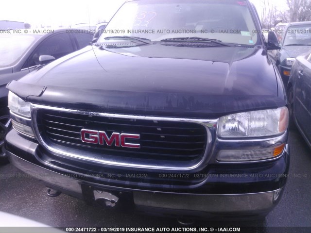 3GKFK16Z83G342607 - 2003 GMC YUKON XL K1500 BLACK photo 6