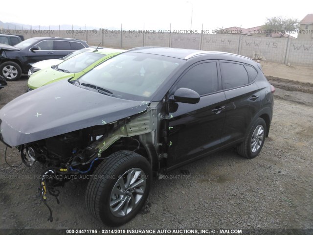 KM8J33A41JU754268 - 2018 HYUNDAI TUCSON LIMITED/SPORT AND ECO/SE BLACK photo 2