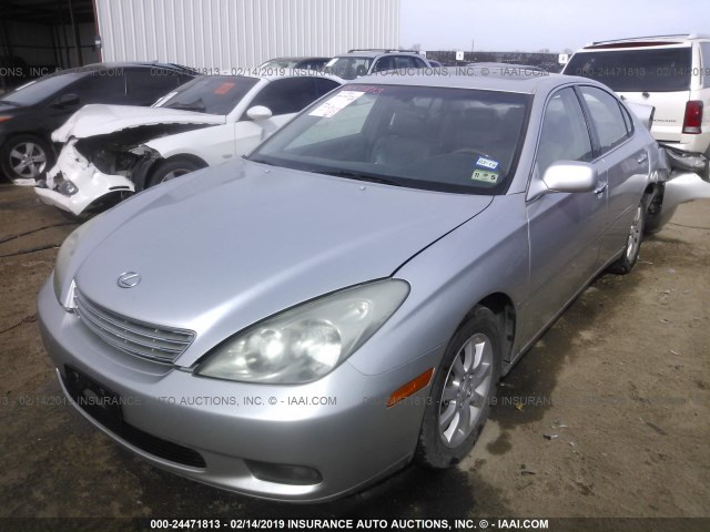 JTHBF30G320027037 - 2002 LEXUS ES 300 SILVER photo 2