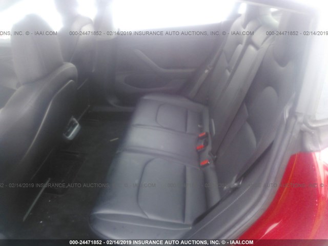 5YJ3E1EA9JF011684 - 2018 TESLA MODEL 3 RED photo 8