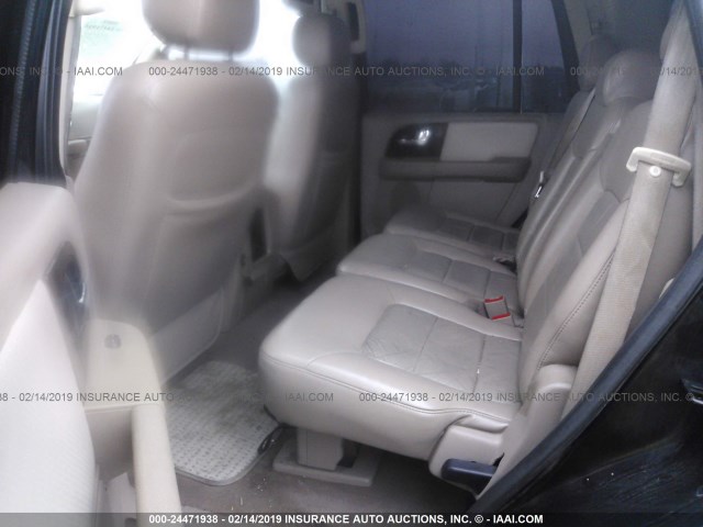 1FMFU19566LA05337 - 2006 FORD EXPEDITION LIMITED BLACK photo 8