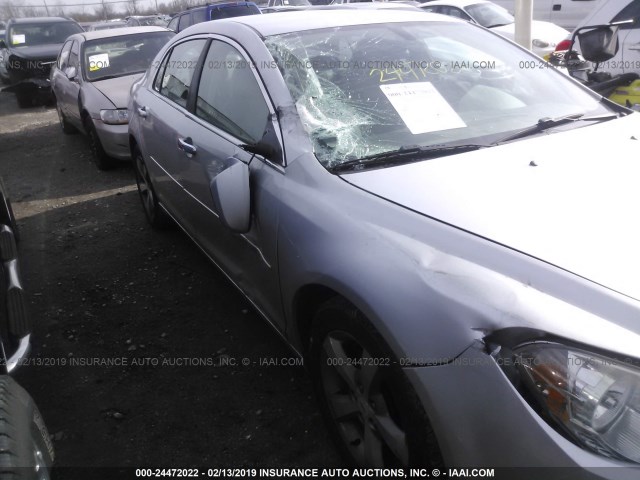 1G1ZC5E1XBF393155 - 2011 CHEVROLET MALIBU 1LT ვერცხლისფერი ფოტო 6