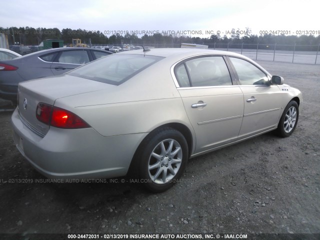 1G4HD572X8U160060 - 2008 BUICK LUCERNE CXL TAN photo 4