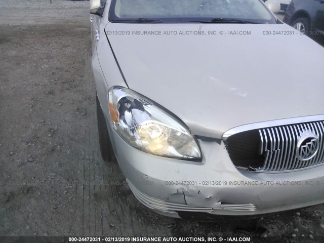 1G4HD572X8U160060 - 2008 BUICK LUCERNE CXL TAN photo 6