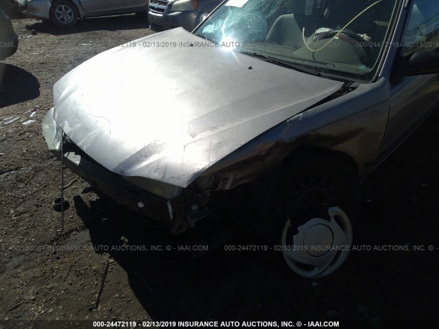 2T1BR12E0XC191450 - 1999 TOYOTA COROLLA VE/CE/LE Золотий фото 6