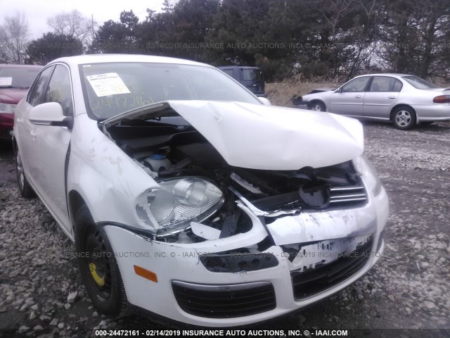 3VWRZ7AJ6AM030175 - 2010 VOLKSWAGEN JETTA SE/SEL WHITE photo 6