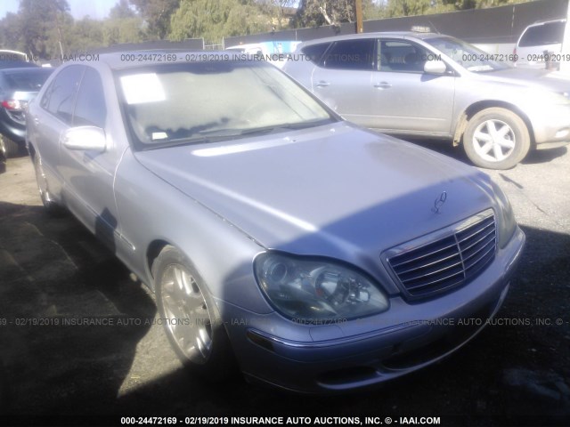 WDBNG75J03A354965 - 2003 MERCEDES-BENZ S 500 SILVER photo 1