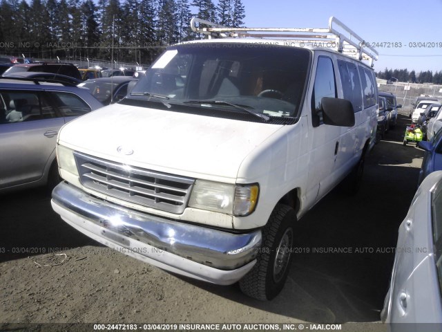 1FBJS31H6RHA02973 - 1994 FORD ECONOLINE E350 SUPER DUTY WHITE photo 2