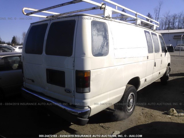 1FBJS31H6RHA02973 - 1994 FORD ECONOLINE E350 SUPER DUTY WHITE photo 4