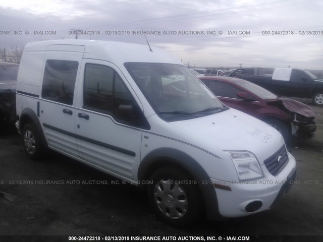 NM0LS6BN7CT086149 - 2012 FORD TRANSIT CONNECT XLT WHITE photo 1