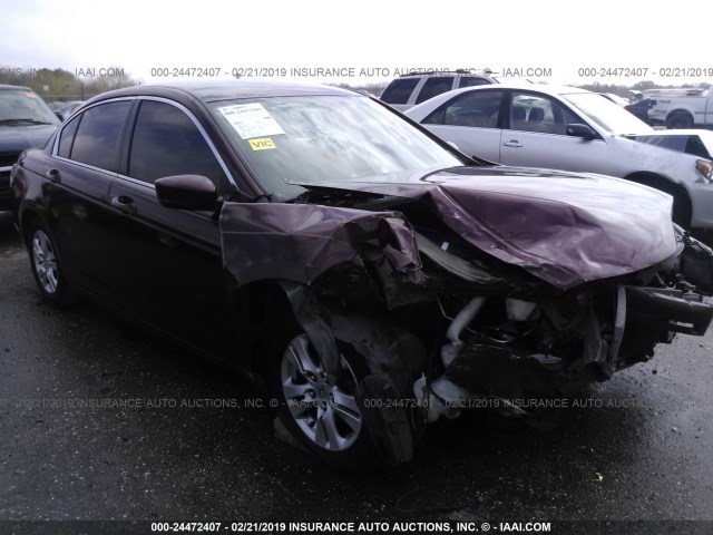 1HGCP26409A074736 - 2009 HONDA ACCORD LXP BURGUNDY photo 1