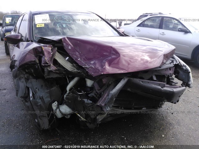 1HGCP26409A074736 - 2009 HONDA ACCORD LXP BURGUNDY photo 6