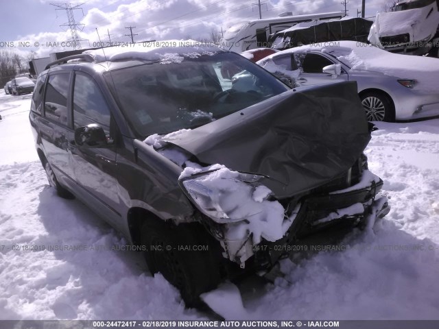 5TDZA23C05S229577 - 2005 TOYOTA SIENNA CE/LE GRAY photo 1