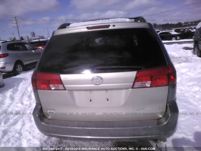 5TDZA23C05S229577 - 2005 TOYOTA SIENNA CE/LE GRAY photo 8