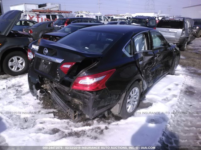 1N4AL3APXGN325377 - 2016 NISSAN ALTIMA 2.5/S/SV/SL/SR BLACK photo 4