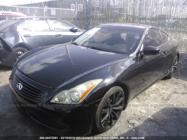 JNKCV64E99M604495 - 2009 INFINITI G37 JOURNEY/SPORT BLACK photo 2