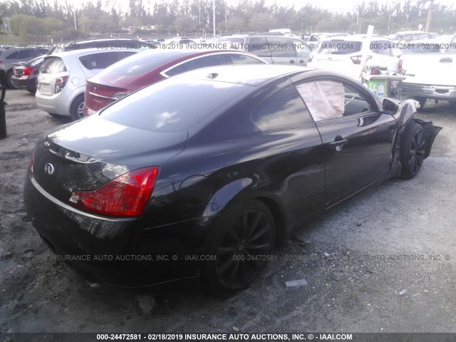 JNKCV64E99M604495 - 2009 INFINITI G37 JOURNEY/SPORT BLACK photo 4