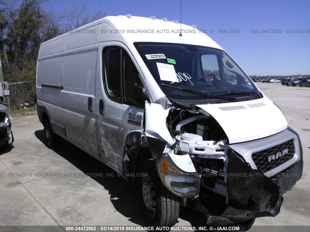 3C6TRVDG5KE502446 - 2019 RAM PROMASTER 白色 照片 1