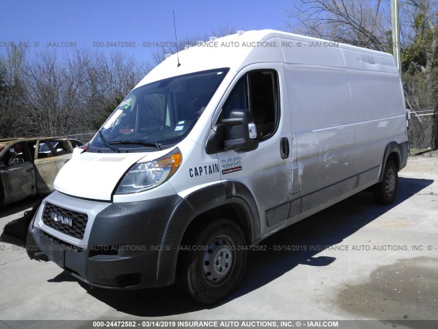3C6TRVDG5KE502446 - 2019 RAM PROMASTER 白色 照片 2