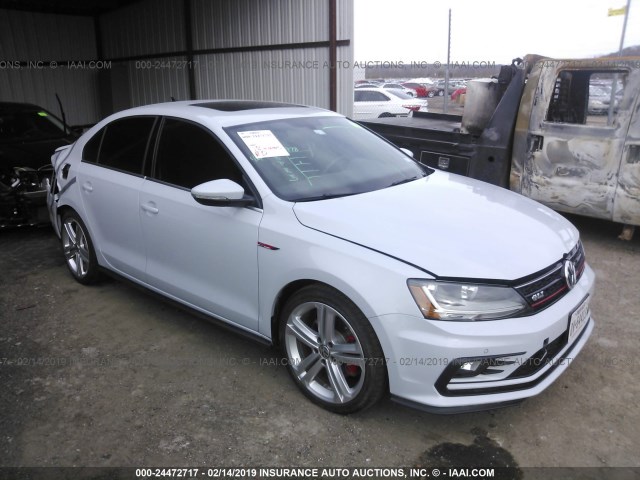 3VW4T7AJ8HM268812 - 2017 VOLKSWAGEN JETTA GLI GRAY photo 1