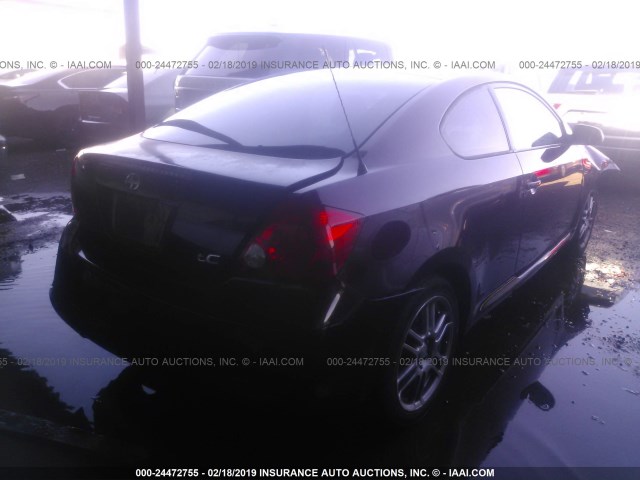 JTKDE177550009630 - 2005 TOYOTA SCION TC იასამნისფერი ფოტო 4