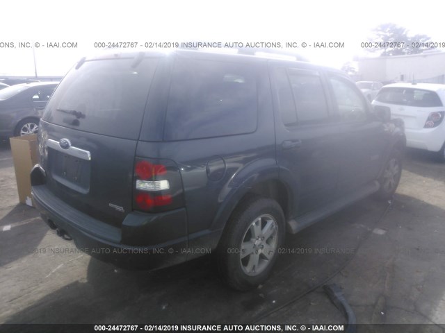 1FMEU63E27UA85149 - 2007 FORD EXPLORER XLT GRAY photo 4