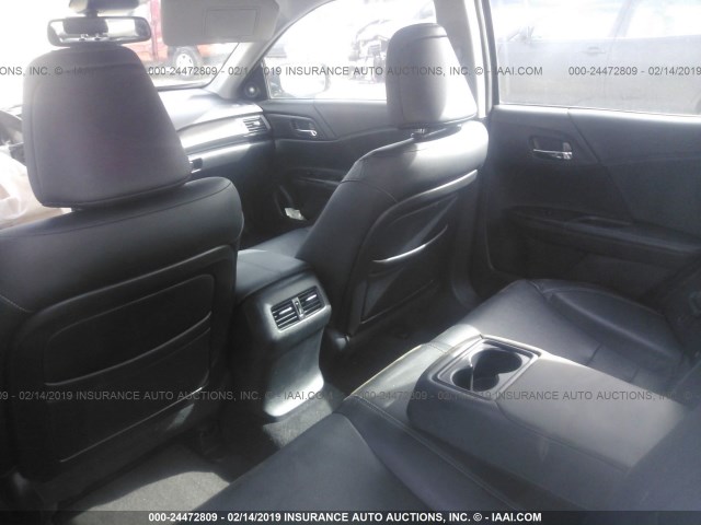 1HGCR2F86EA012314 - 2014 HONDA ACCORD EXL BLACK photo 8