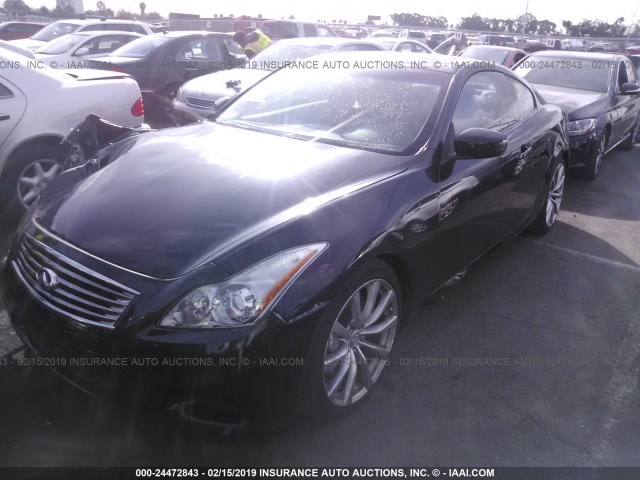 JN1CV6EK4AM102233 - 2010 INFINITI G37 SPORT BLACK photo 2