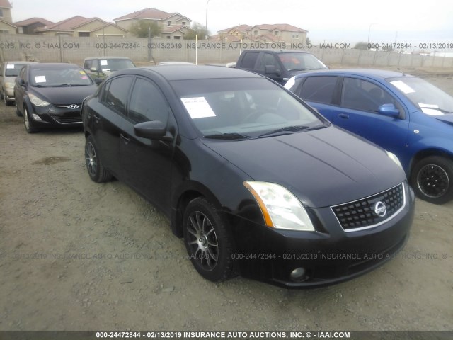 3N1AB61E59L642275 - 2009 NISSAN SENTRA 2.0/2.0S/2.0SL BLACK photo 1