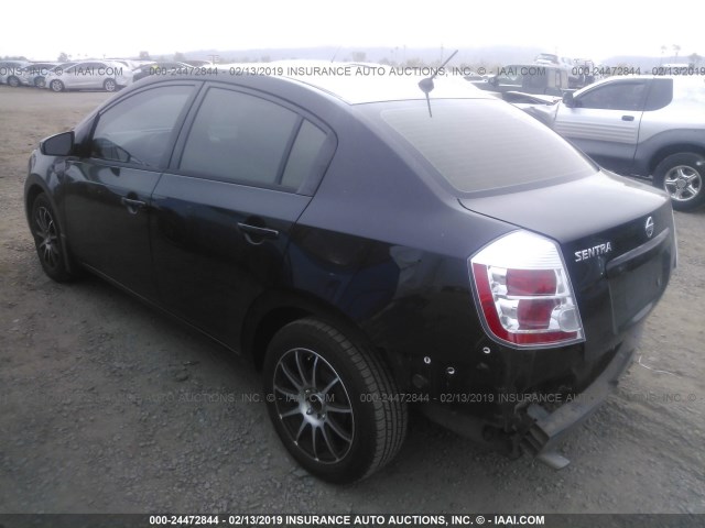 3N1AB61E59L642275 - 2009 NISSAN SENTRA 2.0/2.0S/2.0SL BLACK photo 3