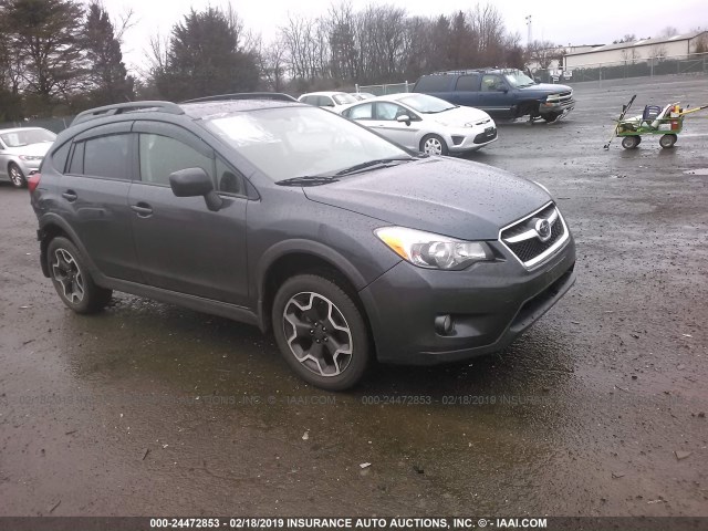 JF2GPAVC5E8337289 - 2014 SUBARU XV CROSSTREK 2.0 PREMIUM GRAY photo 1