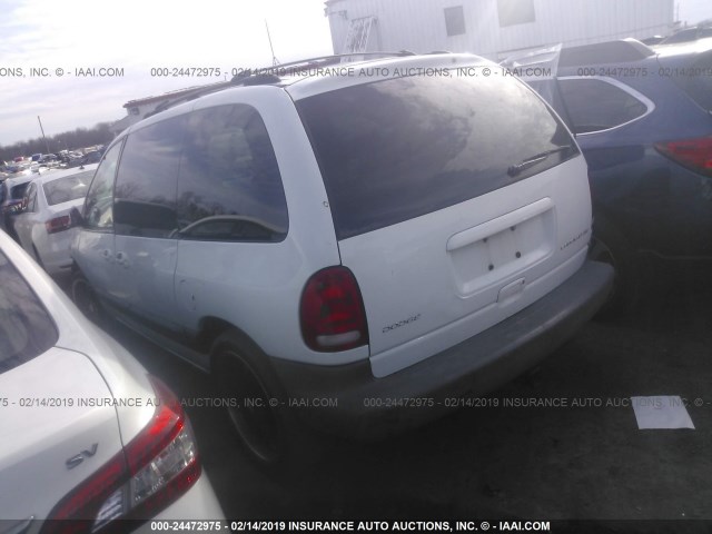 2B4GP45G3YR612229 - 2000 DODGE CARAVAN SE/SPORT WHITE photo 3