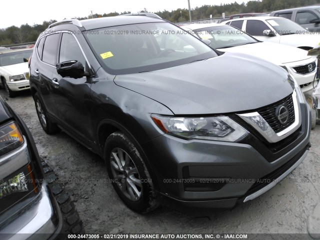 JN8AT2MT8JW456701 - 2018 NISSAN ROGUE S/SL/SV GRAY photo 1