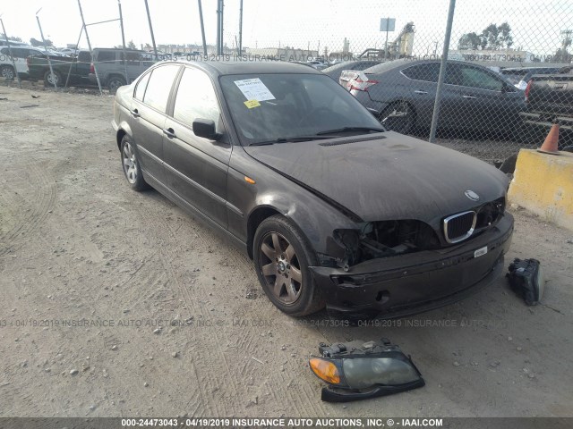 WBAAZ33444KP85849 - 2004 BMW 325 IS SULEV BLACK photo 1