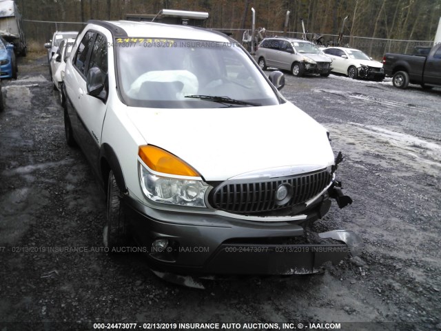 3G5DA03EX2S568944 - 2002 BUICK RENDEZVOUS CX WHITE photo 1