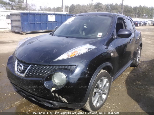 JN8AF5MR3CT116065 - 2012 NISSAN JUKE S/SV/SL BLACK photo 2