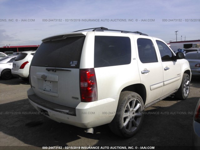 1GNFC13058R199709 - 2008 CHEVROLET TAHOE C1500 CREAM photo 4