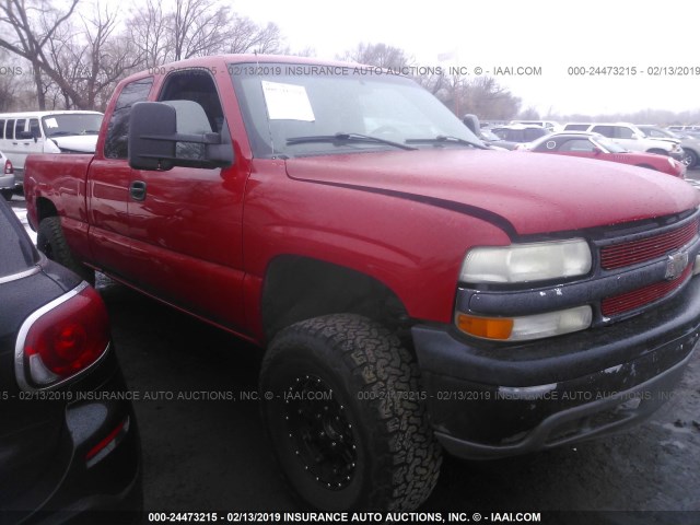 2GCEC19V411205277 - 2001 CHEVROLET SILVERADO C1500 RED photo 1