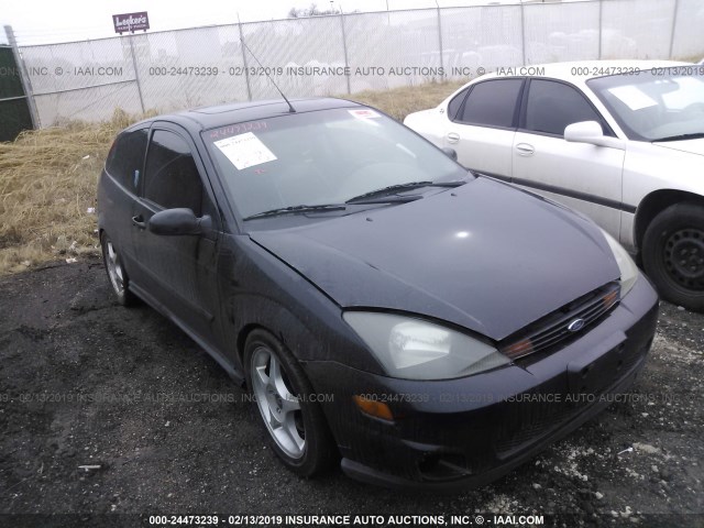 3FAHP39583R182992 - 2003 FORD FOCUS BLACK photo 1