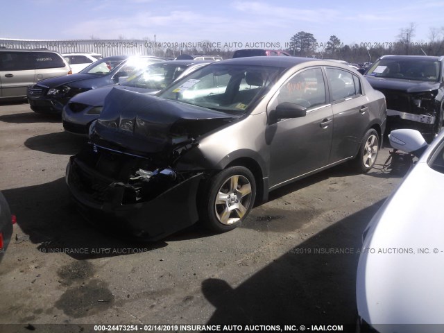 3N1AB61E38L679713 - 2008 NISSAN SENTRA 2.0/2.0S/2.0SL GRAY photo 2