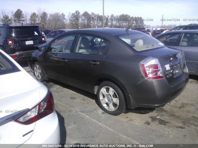 3N1AB61E38L679713 - 2008 NISSAN SENTRA 2.0/2.0S/2.0SL GRAY photo 3