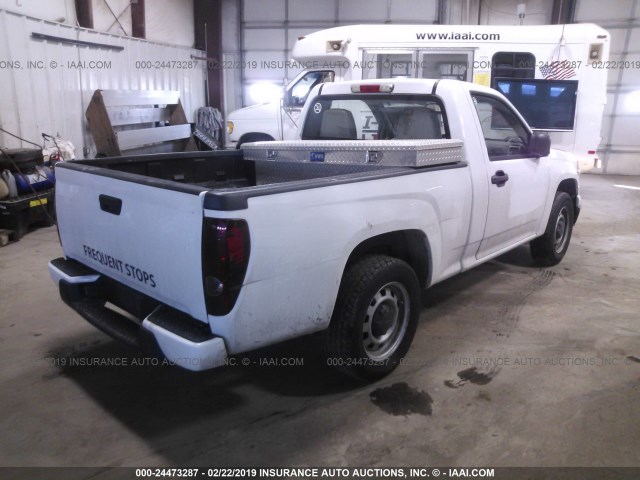 1GCCSBF94B8134975 - 2011 CHEVROLET COLORADO WHITE photo 4