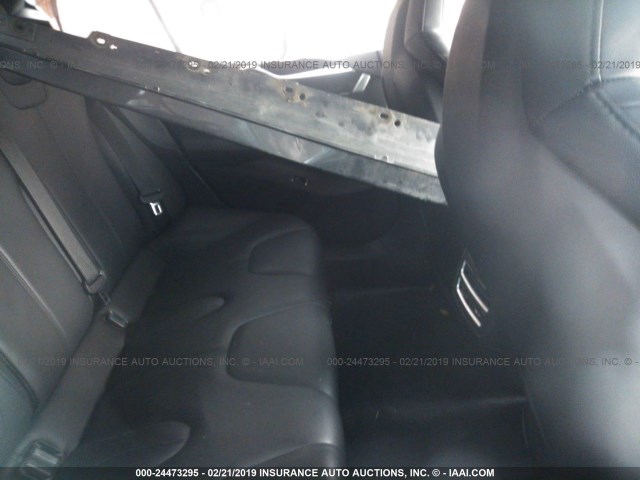 5YJSA1H13EFP51899 - 2014 TESLA MODEL S GRAY photo 8