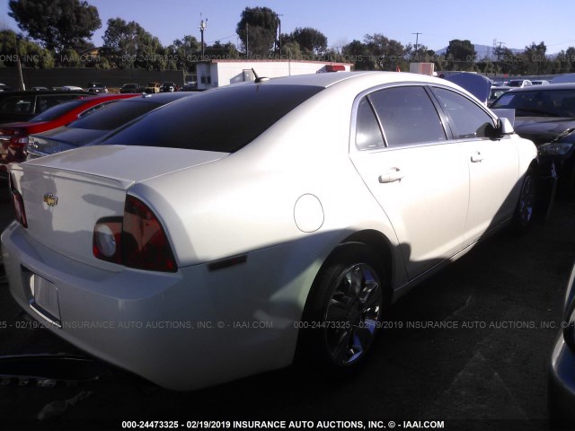 1G1ZD5E19BF234477 - 2011 CHEVROLET MALIBU 2LT WHITE photo 4