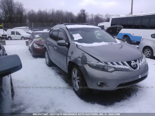 JN8AZ18W89W114271 - 2009 NISSAN MURANO S/SL/LE SILVER photo 1