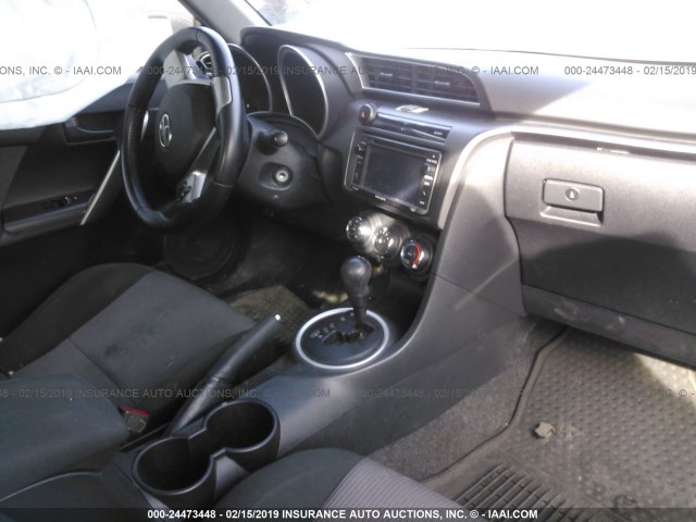 JTKJF5C70FJ011827 - 2015 TOYOTA SCION TC RED photo 5