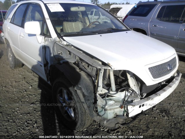 JTJGF10U520140003 - 2002 LEXUS RX 300 WHITE photo 6