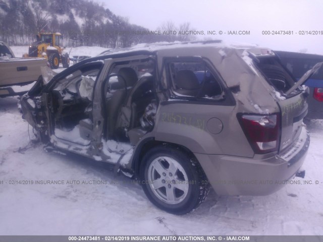 1J4GR48K95C663942 - 2005 JEEP GRAND CHEROKEE LAREDO/COLUMBIA/FREEDOM 金色 照片 3