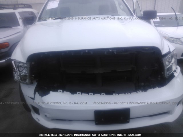 3C6JR6AG6GG370942 - 2016 RAM 1500 ST WHITE photo 6