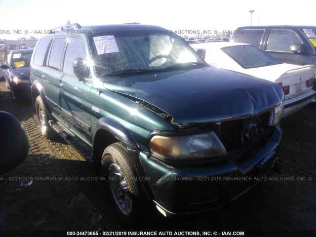 JA4LS21H93J000725 - 2003 MITSUBISHI MONTERO SPORT ES/SPORT LS GREEN photo 1